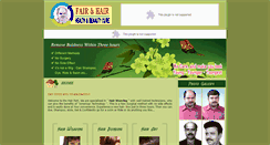 Desktop Screenshot of fairandhairtrichy.com